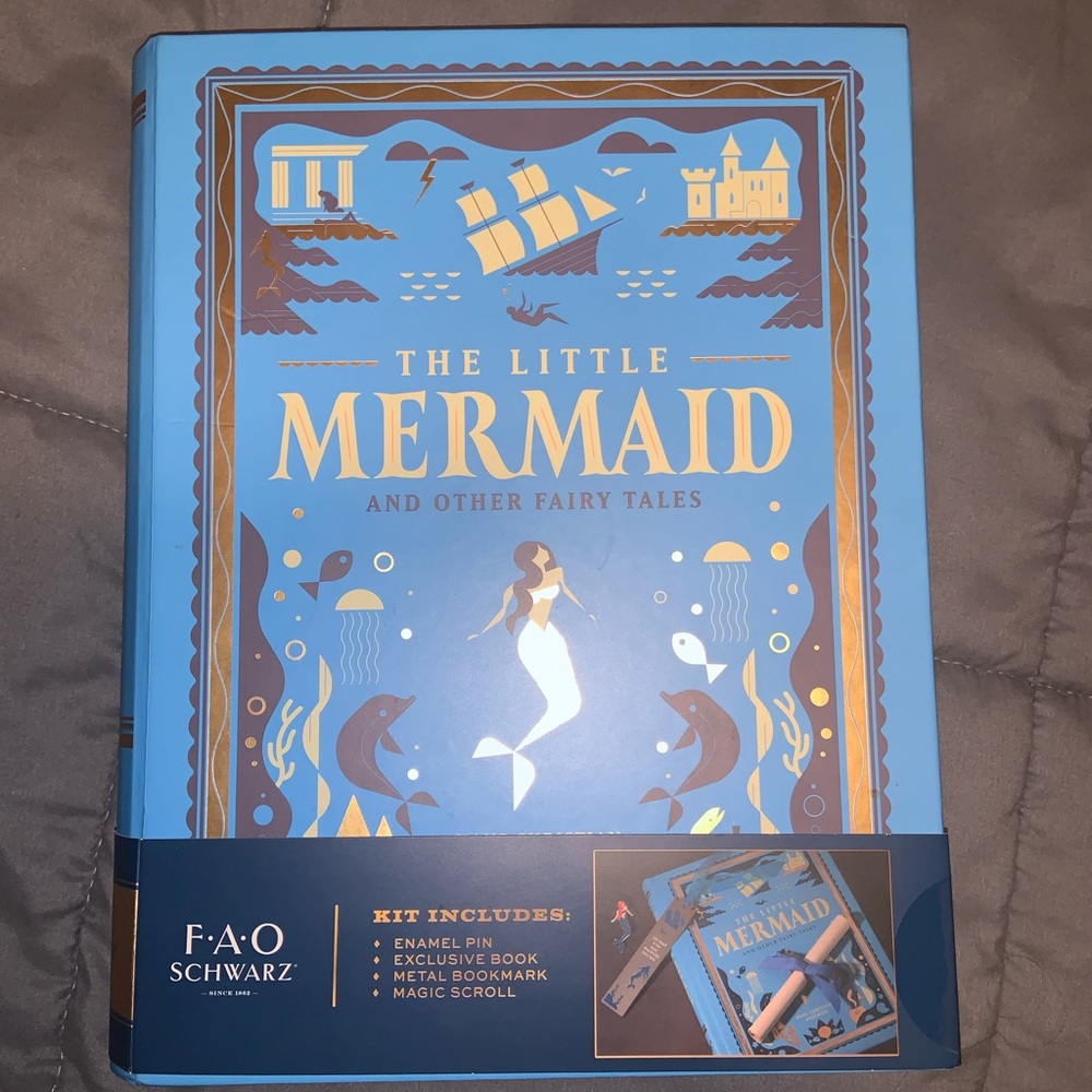 The Little mermaid and other fairytales book set